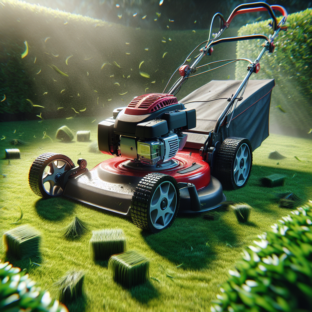 Kosiarka do trawy spalinowa z napędem – wygoda i efektywność