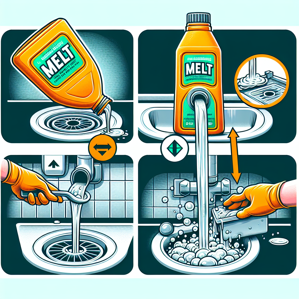 Nigdy więcej zatkanych rur! Roznaj skuteczność środka Melt