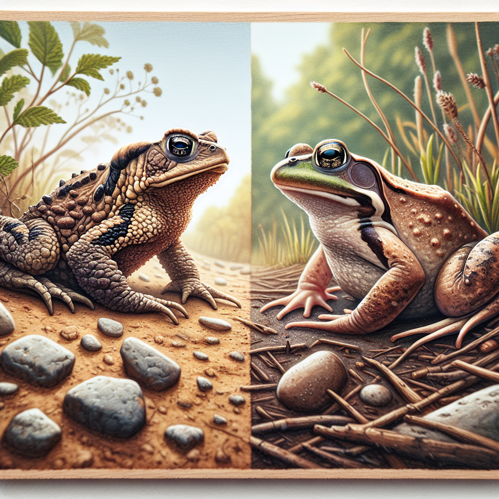 Ropucha a żaba – jak odróżnić te płazy w naturze?