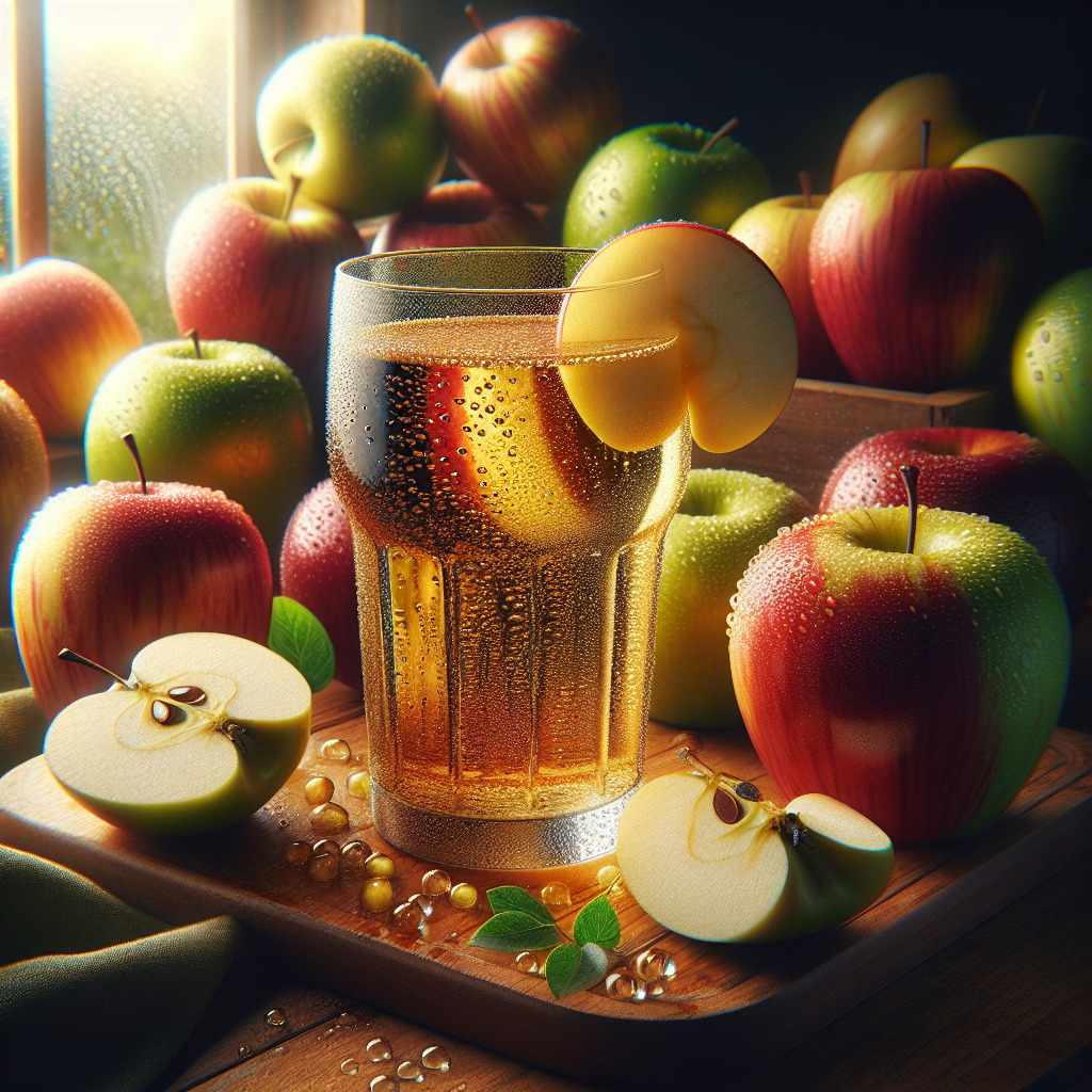 Sok z jabłek – przepis na owocowy napój